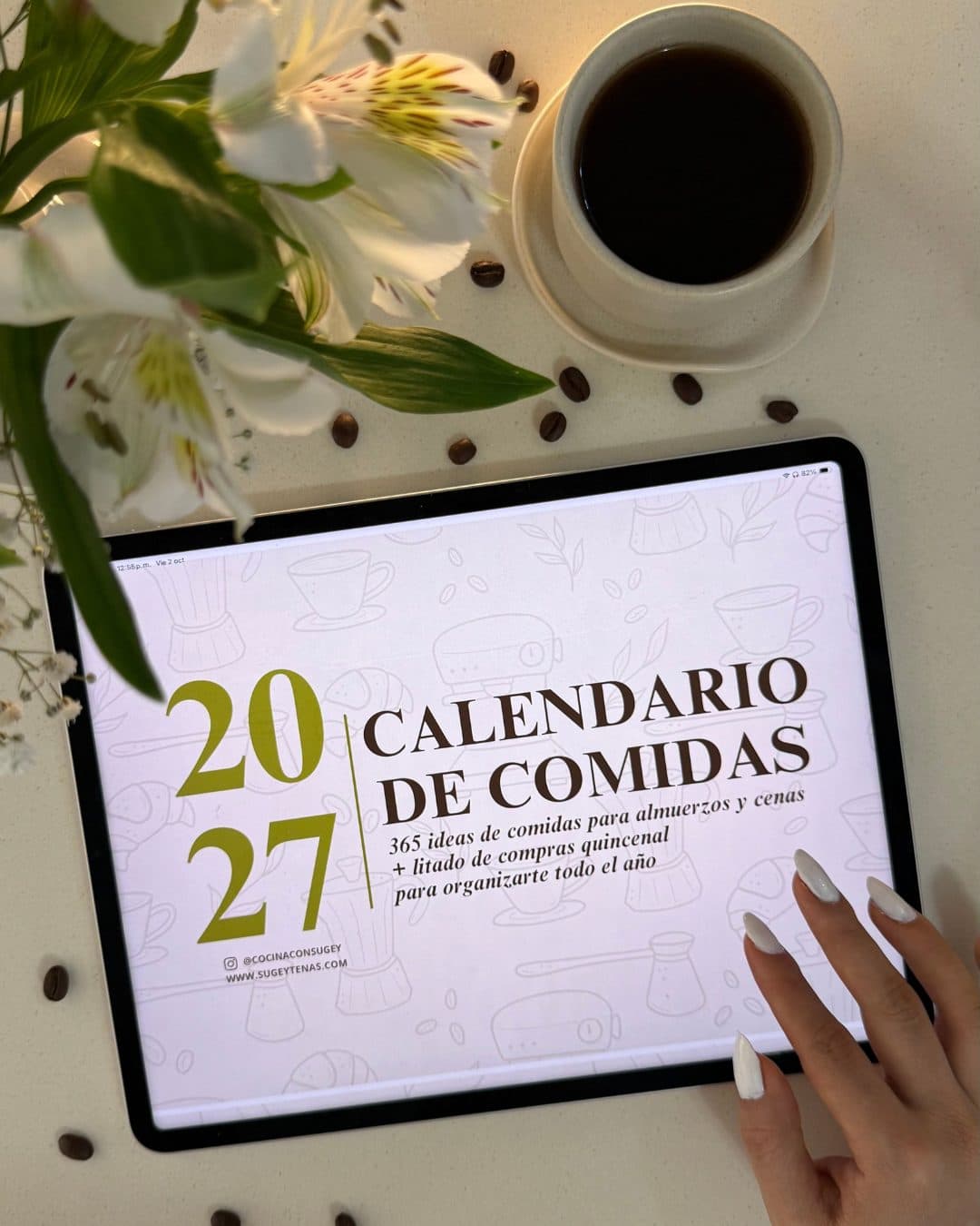 Calendario de Comidas 2027
