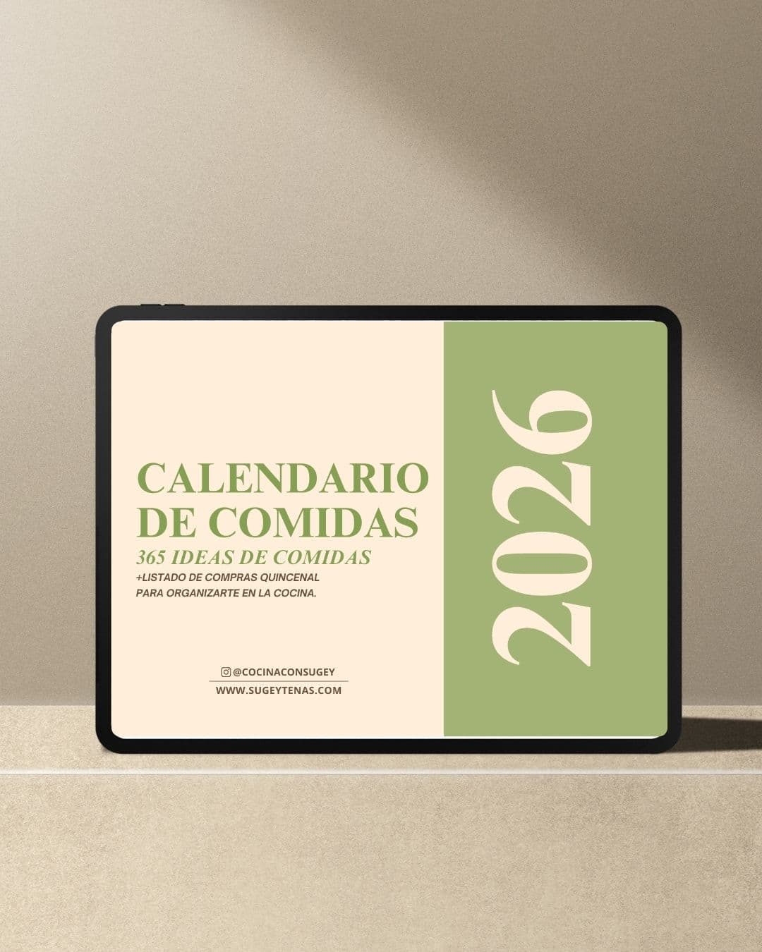 Calendario de Comidas 2026