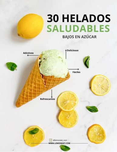Portada del ebook: Ebook Helados Saludables - 30 Recetas